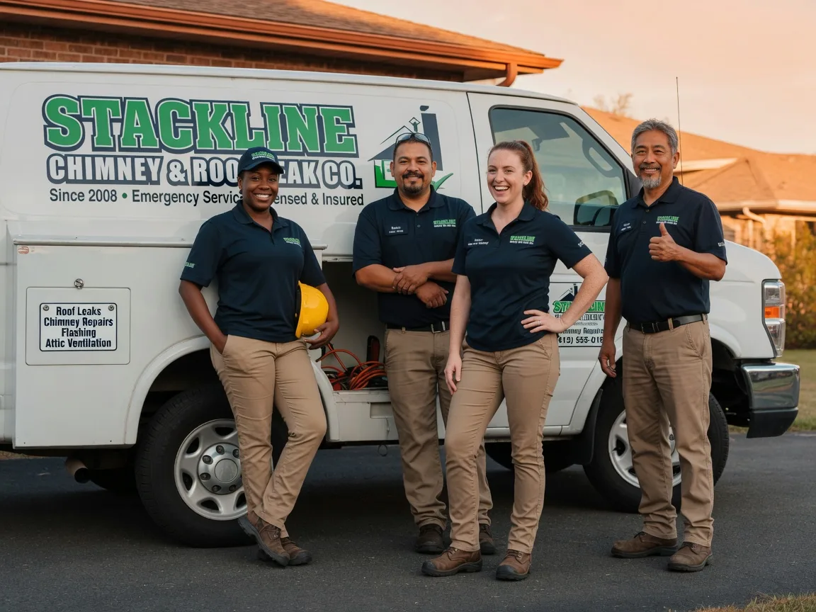 Chimney flashing repair company in Perryville, AR